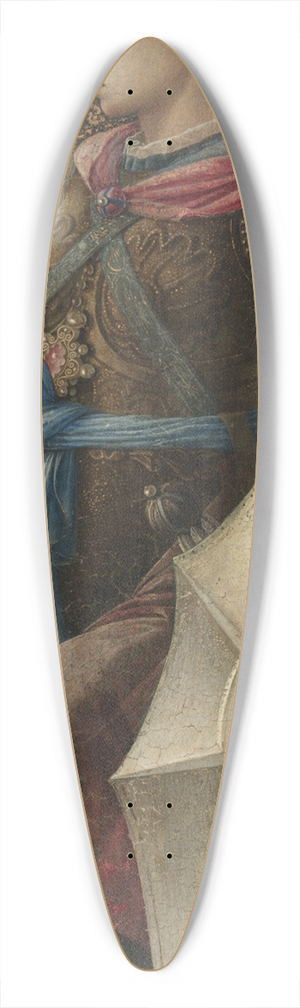 Filippino Lippi - The Archangel Michael 39.3 inch art pintail longboard deck