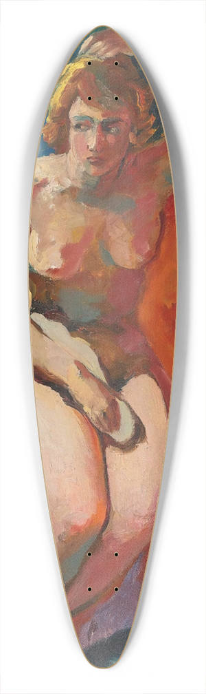 Filipp Malyavin - The Virgin Of Kazan 39.3 inch art pintail longboard deck