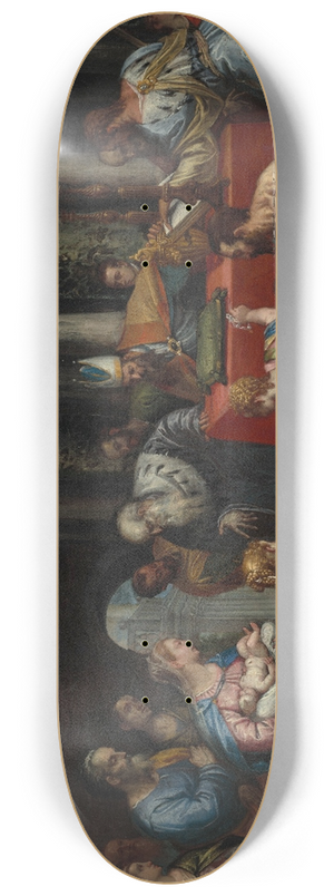 Carlo Caliari - The presentation in the temple 8.25 inch art skate deck