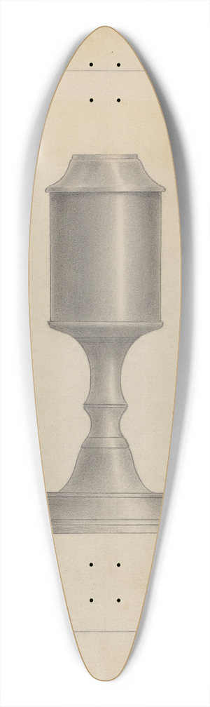 Filippo Porreca - Lamp 39.3 inch art pintail longboard deck