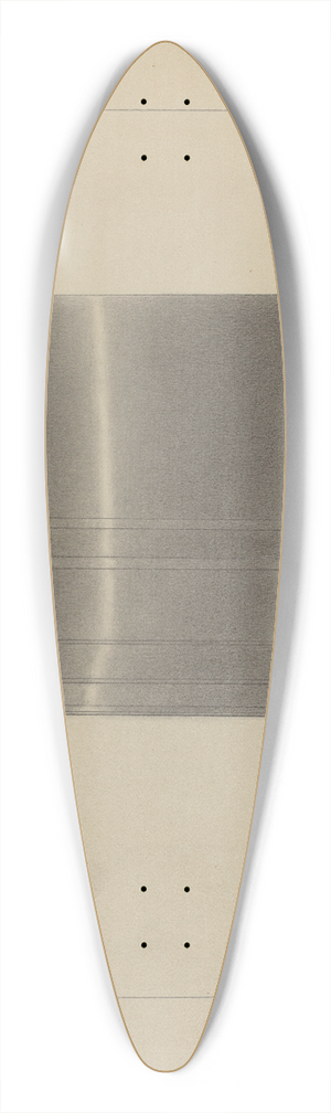 Filippo Porreca - Pewter Mug 39.3 inch art pintail longboard deck