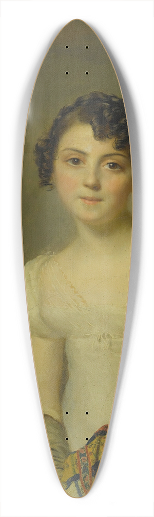 Firmin Massot - Portrait Of Andrienne-ConstanceBourdillon 39.3 inch art pintail longboard deck