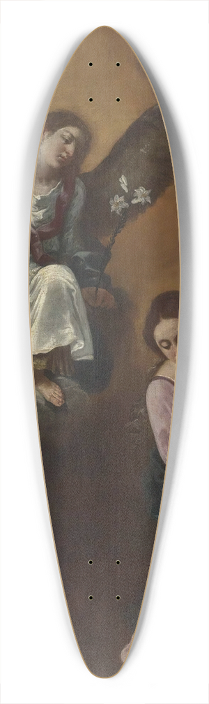 Flaminio Torre - The Annunciation 39.3 inch art pintail longboard deck