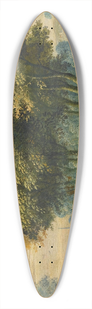 Flemish School - Bosky Landscape With Figures 39.3 inch art pintail longboard deck Flemish School - Bosky Landscape With Figures 39.3 inch art pintail longboard deck