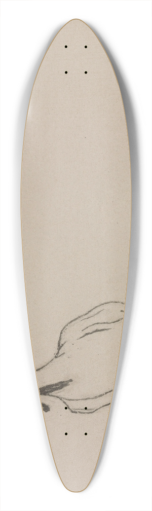 Flicien Rops - Goose 39.3 inch art pintail longboard deck Flicien Rops - Goose 39.3 inch art pintail longboard deck