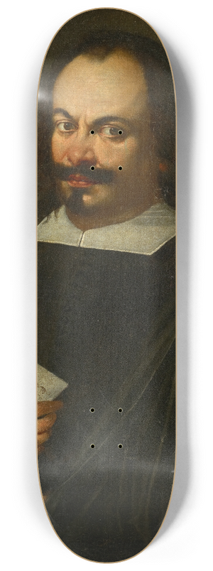 Carlo Cignani - Self-Portrait 8.25 inch art skate deck Carlo Cignani - Self-Portrait 8.25 inch art skate deck