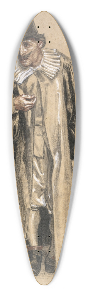 Flix Bracquemond - Sganarelle, tude pour Don Juan 39.3 inch art pintail longboard deck