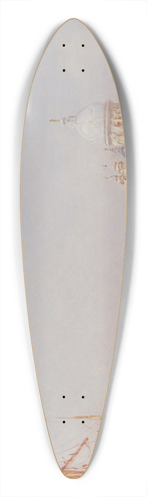 Flix Ziem - Venise, La Salute. Effet De Matin 39.3 inch art pintail longboard deck