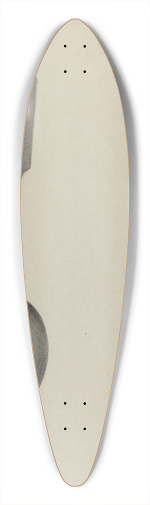 Florence Stevenson - Silver Spoon 39.3 inch art pintail longboard deck
