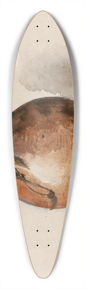 Floris Verster - Pitcher 39.3 inch art pintail longboard deck