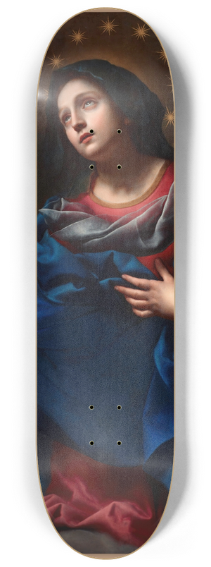 Carlo Dolci - Madonna in Glory 8.25 inch art skate deck Carlo Dolci - Madonna in Glory 8.25 inch art skate deck
