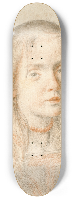 Carlo Dolci - Portrait of a Girl 8.25 inch art skate deck Carlo Dolci - Portrait of a Girl 8.25 inch art skate deck