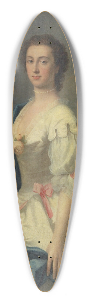 Follower of Allan Ramsay - Portrait of a Lady 39.3 inch art pintail longboard deck