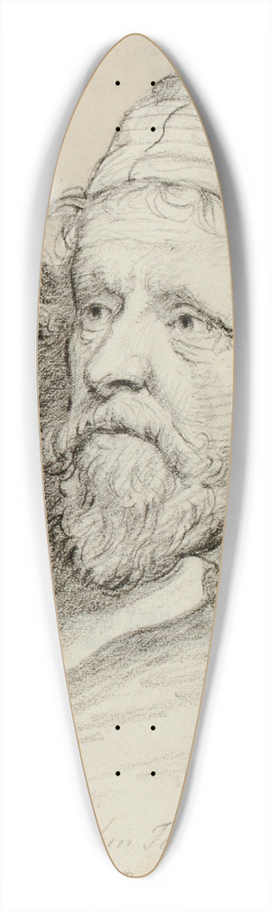Follower of Anthony van Dyck - Inigo Jones 39.3 inch art pintail longboard deck