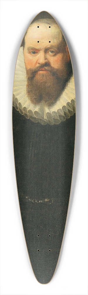 Follower of Anthony van Dyck - Portrait Of A Man 39.3 inch art pintail longboard deck