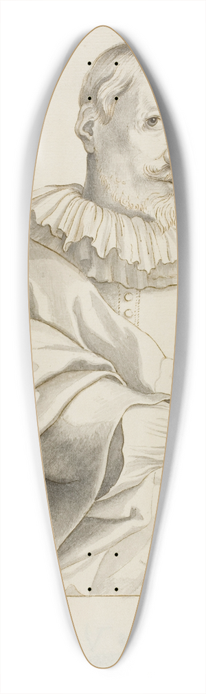 Follower of Anthony van Dyck - Theodoor van Loon 39.3 inch art pintail longboard deck