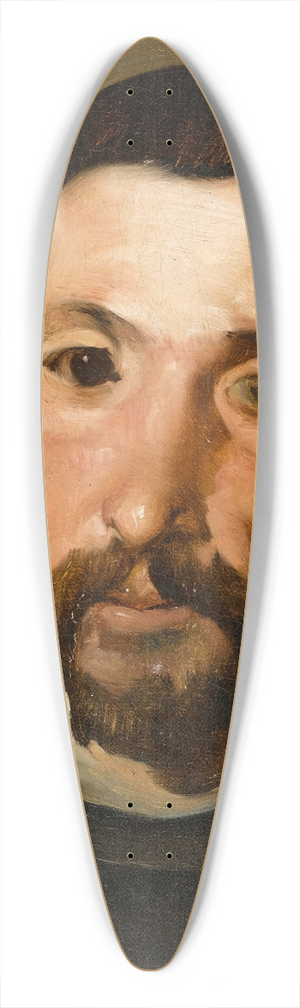 Follower of Diego Velzquez - Portrait of a Man 39.3 inch art pintail longboard deck