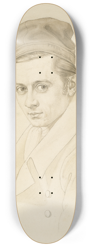 Carl Oesterley - Adolf Zimmermann 8.25 inch art skate deck