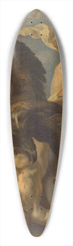 Follower of Jacob Jordaens - Prometheus Bound 39.3 inch art pintail longboard deck