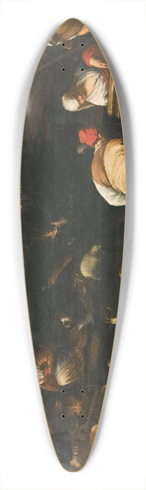 Follower of Jacopo da Ponte - Noahs Sacrifice After The Flood 39.3 inch art pintail longboard deck