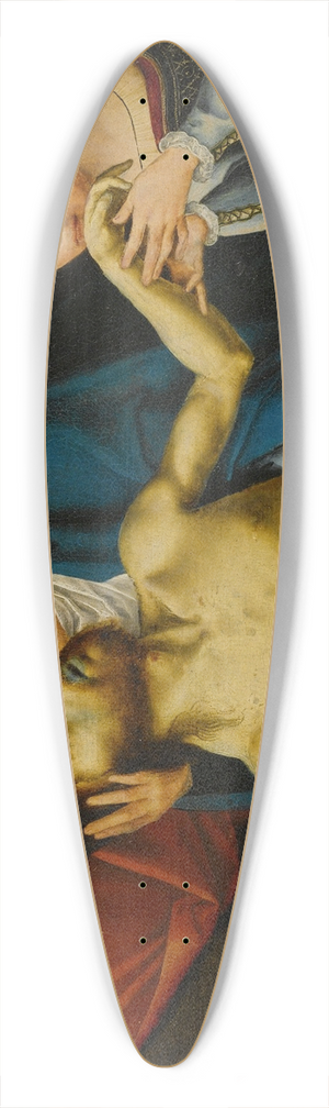 Follower of Joos van Cleve - The Lamentation 39.3 inch art pintail longboard deck