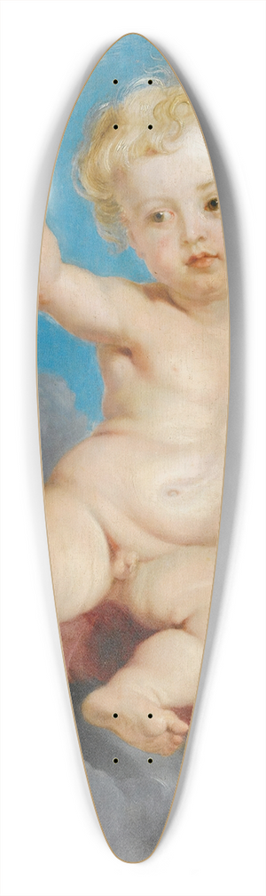 Follower of Peter Paul Rubens - Christ Blessing 39.3 inch art pintail longboard deck Follower of Peter Paul Rubens - Christ Blessing 39.3 inch art pintail longboard deck