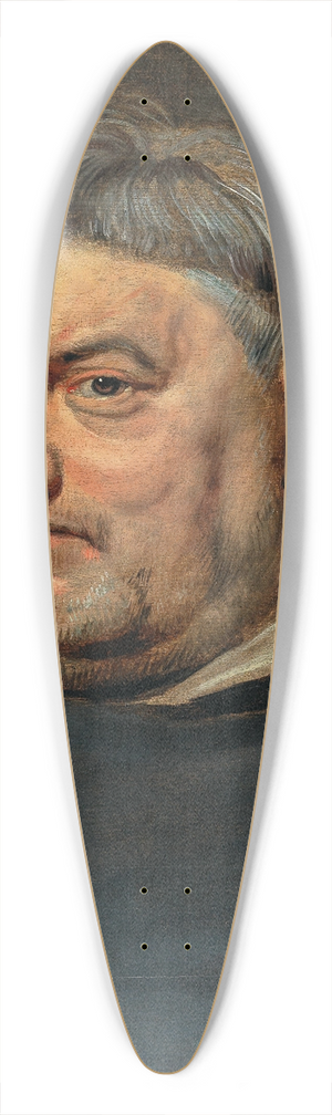 Follower of Peter Paul Rubens - Portrait Of A Dominican Friar 39.3 inch art pintail longboard deck