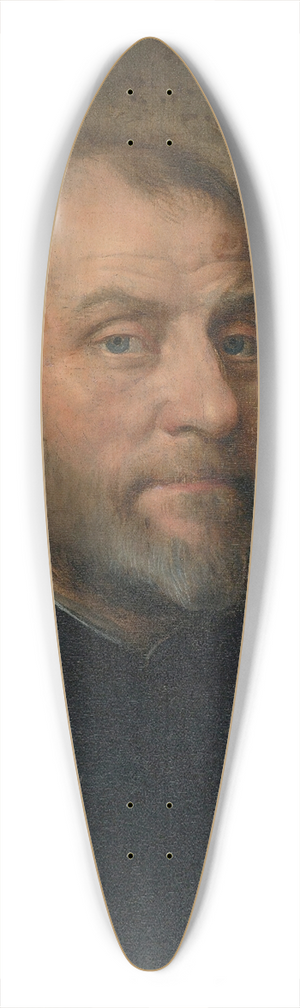 Follower of Peter Paul Rubens - Portrait Of A Monk 39.3 inch art pintail longboard deck
