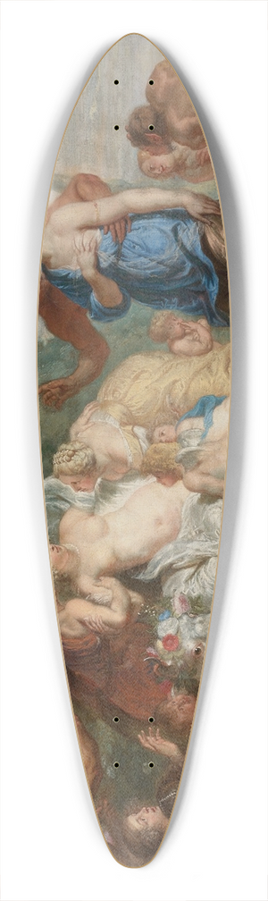 Follower of Peter Paul Rubens - Rape Of Europa 39.3 inch art pintail longboard deck