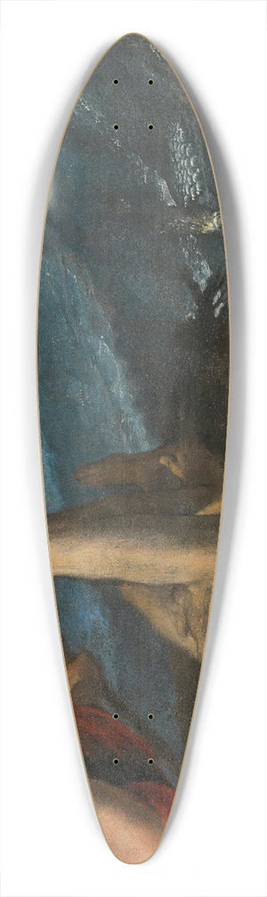 Follower of Pier Francesco Mazzucchelli - Cain And Abel 39.3 inch art pintail longboard deck Follower of Pier Francesco Mazzucchelli - Cain And Abel 39.3 inch art pintail longboard deck