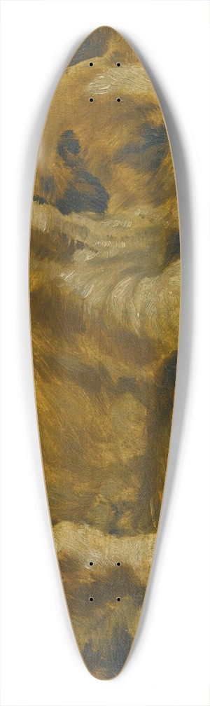 Follower of Sir Edwin Henry Landseer - APuppy Sleeping 39.3 inch art pintail longboard deck