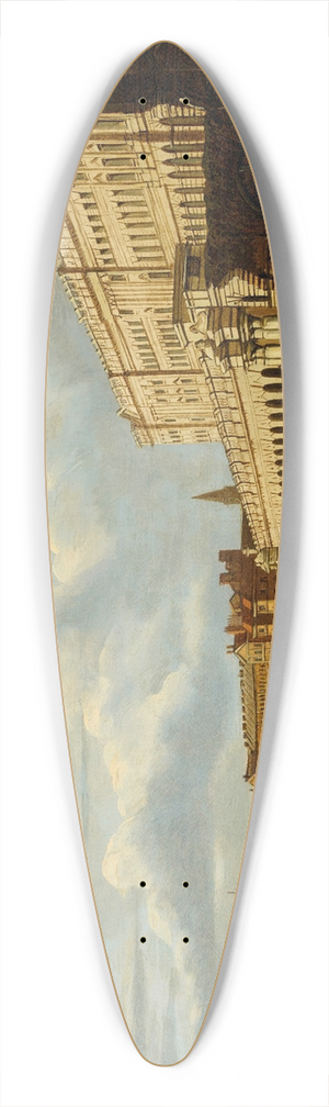 Follower Of Sir John Dean Paul - Somerset House 39.3 inch art pintail longboard deck