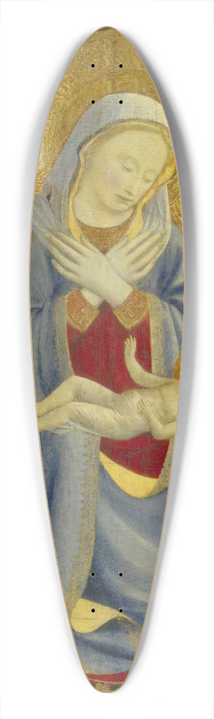 Fra Angelico - The Madonna of Humility 39.3 inch art pintail longboard deck