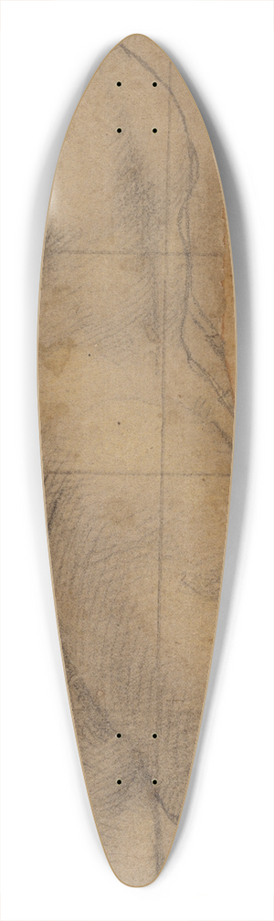 Fra Bartolomeo - Study for the Figure of the Infant Saint John the Baptist 39.3 inch art pintail longboard deck Fra Bartolomeo - Study for the Figure of the Infant Saint John the Baptist 39.3 inch art pintail longboard deck