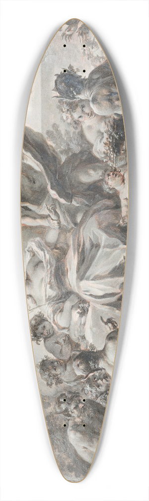 Francesco Celebrano - Ariadne at Naxos 39.3 inch art pintail longboard deck