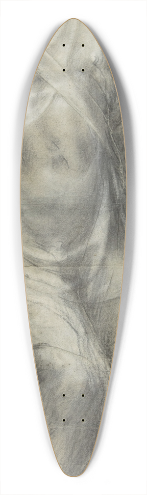 Francesco de' Rossi - Saint John the Evangelist 39.3 inch art pintail longboard deck