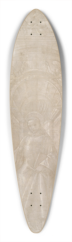 Francesco di Paolo da Montereale - Saint Leonard and Four Episodes from His Life 39.3 inch art pintail longboard deck