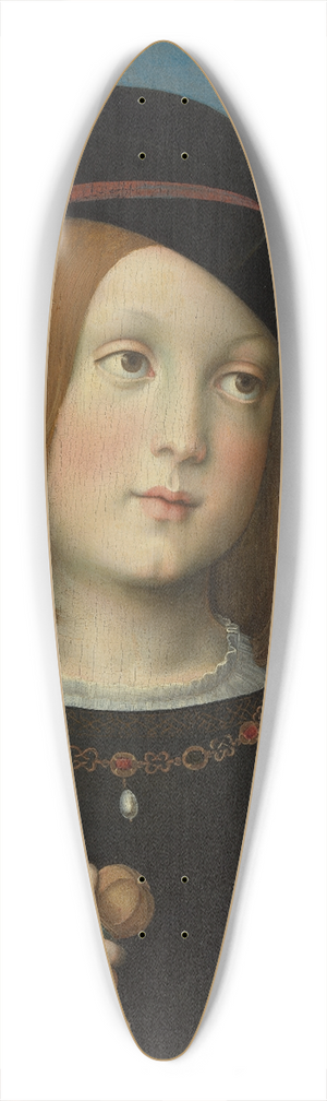 Francesco Francia - Federico Gonzaga 39.3 inch art pintail longboard deck