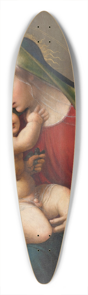 Francesco Granacci - Madonna and Child 39.3 inch art pintail longboard deck