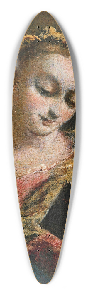 Francesco Guardi - The Madonna Annunciate 39.3 inch art pintail longboard deck
