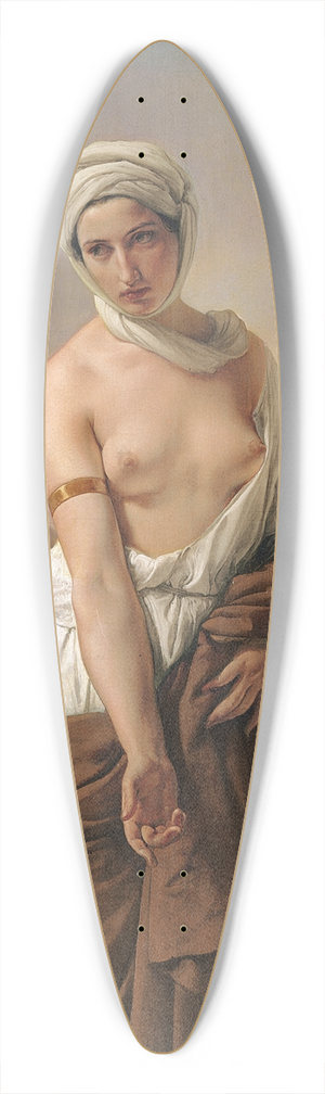 Francesco Hayez - Ruth 39.3 inch art pintail longboard deck