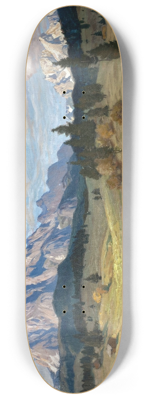 Carl O'Lynch of Town - Near Mittenwald 8.25 inch art skate deck