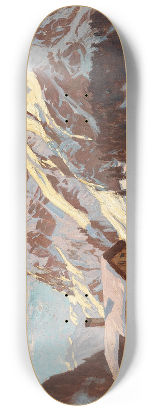 Carl O'Lynch of Town - The Karwendel Mountains 8.25 inch art skate deck