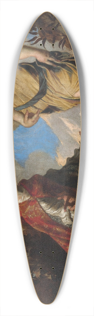 Francesco Maffei - Hagar and the Angel 39.3 inch art pintail longboard deck