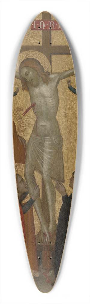 Francescuccio Ghissi - The Crucifixion 39.3 inch art pintail longboard deck