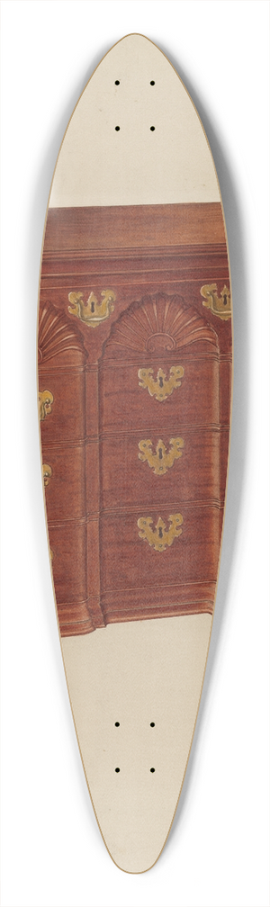 Francis Borelli - Chest of Drawers 39.3 inch art pintail longboard deck