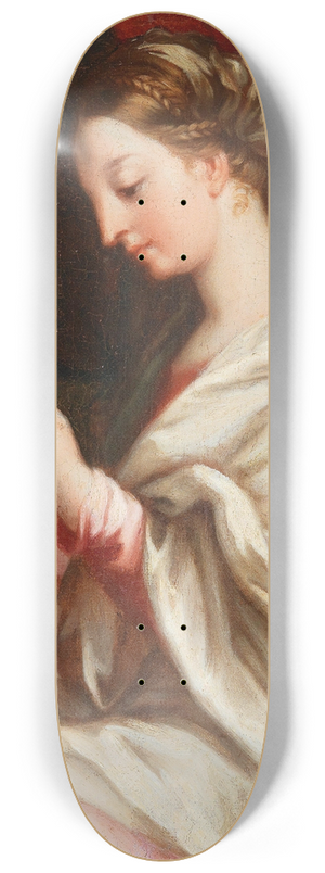 Carlo Maratti - The Madonna reading 8.25 inch art skate deck Carlo Maratti - The Madonna reading 8.25 inch art skate deck