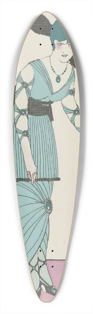 Francisco Javier Gos - Gazette du Bon Ton. Art  Modes & Frivolits; Artists 39.3 inch art pintail longboard deck