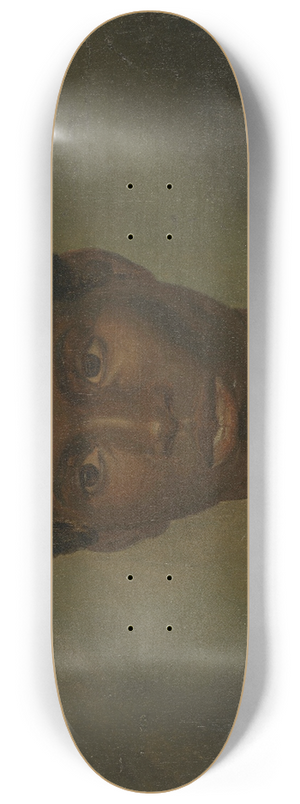 Adolph Tidemand - Portrait of a young man 8.25 inch art skate deck