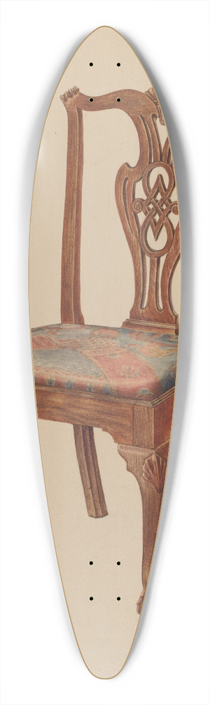 Francis Law Durand - Side Chair 39.3 inch art pintail longboard deck